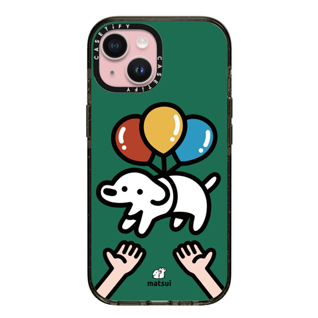 matsui x CASETiFY iPhone 15 Case Dog,Animal Black Impact Case MagSafe Compatible Catch me! Back to School matsui x CASETiFY iPhone 15 Case Dog,Animal Black Impact Case MagSafe Compatible Catch me! Back to School