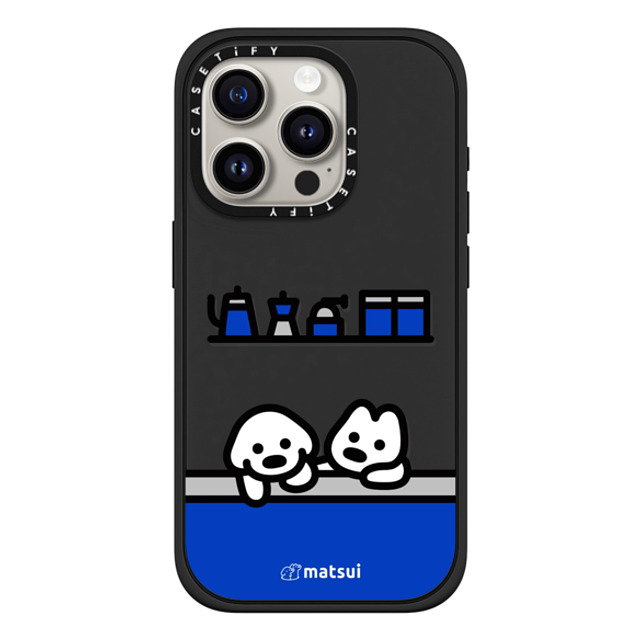 matsui x CASETiFY iPhone 15 Pro ケース マットブラック インパクトケース MagSafe対応 matsui - Welcome Back to School matsui x CASETiFY iPhone 15 Pro ケース マットブラック インパクトケース MagSafe対応 matsui - Welcome Back to School