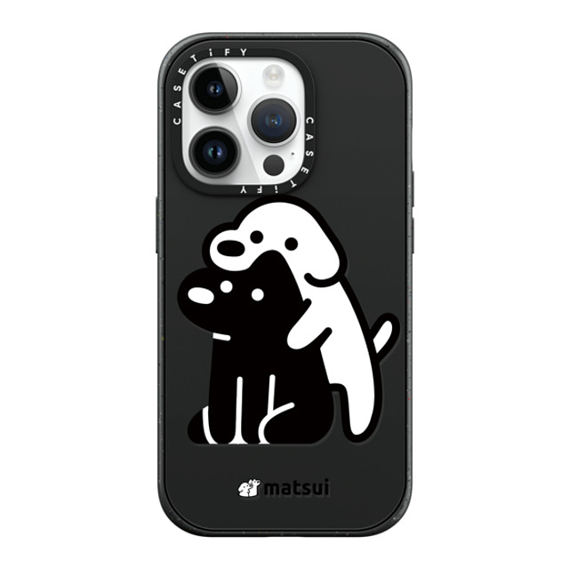 matsui x CASETiFY iPhone 14 Pro Case Matte Black Impact Case Alright hold on! matsui x CASETiFY iPhone 14 Pro Case Matte Black Impact Case Alright hold on!