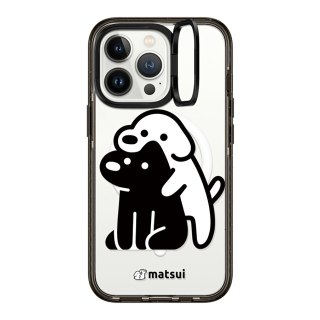 matsui x CASETiFY iPhone 13 Pro Case Dog,Animal Black インパクトリングスタンドケース MagSafe対応 Alright hold on! Mother's Day matsui x CASETiFY iPhone 13 Pro Case Dog,Animal Black インパクトリングスタンドケース MagSafe対応 Alright hold on! Mother's Day