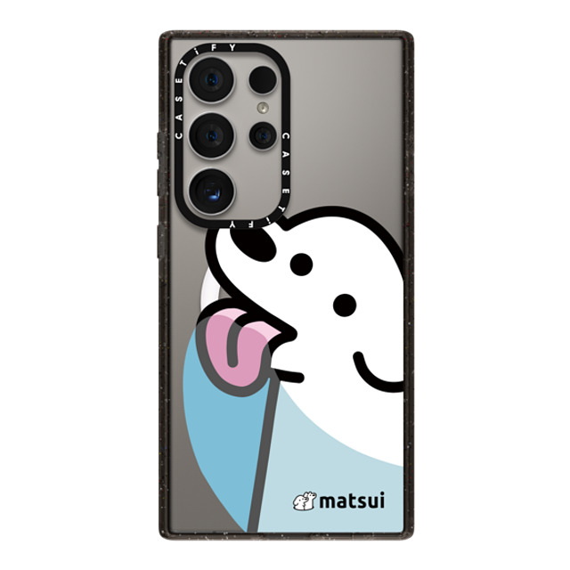 matsui x CASETiFY Galaxy S24 Ultra ケース Dog,Animal ブラック マグネット式 インパクトケース Lick Back to School matsui x CASETiFY Galaxy S24 Ultra ケース Dog,Animal ブラック マグネット式 インパクトケース Lick Back to School