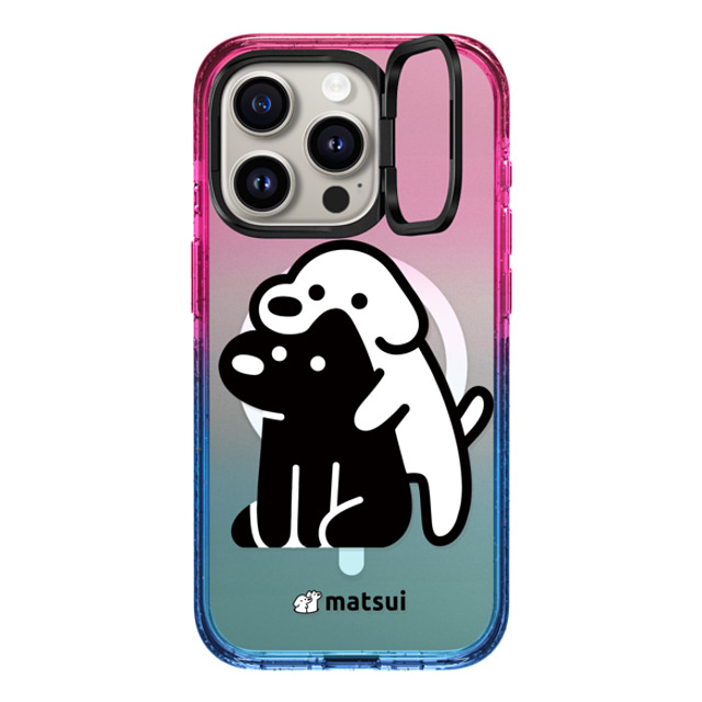 matsui x CASETiFY iPhone 15 Pro Case Dog,Animal Cotton Candy インパクトリングスタンドケース MagSafe対応 Alright hold on! Back to School matsui x CASETiFY iPhone 15 Pro Case Dog,Animal Cotton Candy インパクトリングスタンドケース MagSafe対応 Alright hold on! Back to School