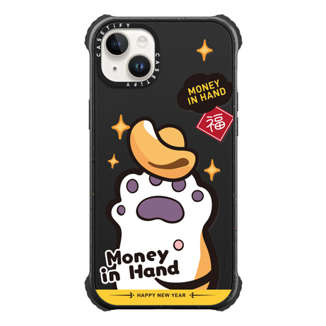 Bu2Ma x CASETiFY iPhone 14 Plus Case Matte Black ウルトラ インパクトケース MagSafe 対応 MONEY IN HAND Bu2Ma x CASETiFY iPhone 14 Plus Case Matte Black ウルトラ インパクトケース MagSafe 対応 MONEY IN HAND