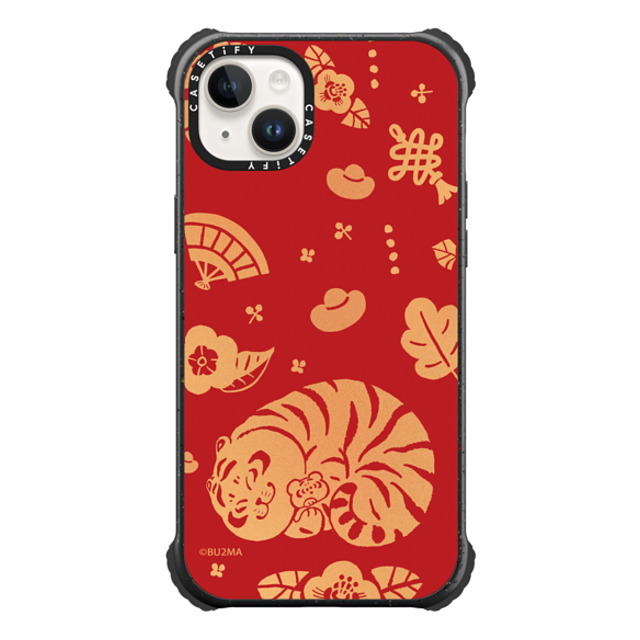Bu2Ma x CASETiFY iPhone 14 Plus Case Matte Black ウルトラインパクトケース Paper Cutting by bu2ma Bu2Ma x CASETiFY iPhone 14 Plus Case Matte Black ウルトラインパクトケース Paper Cutting by bu2ma