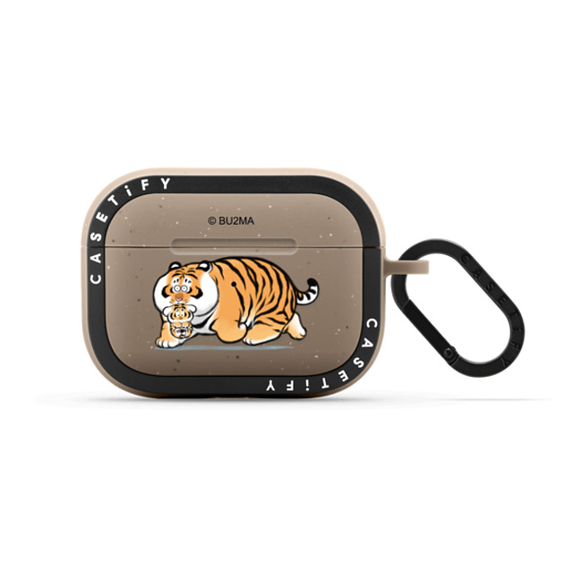 Bu2Ma x CASETiFY AirPods Pro Matte Taupe バウンス ケース Tiger Express by Bu2ma