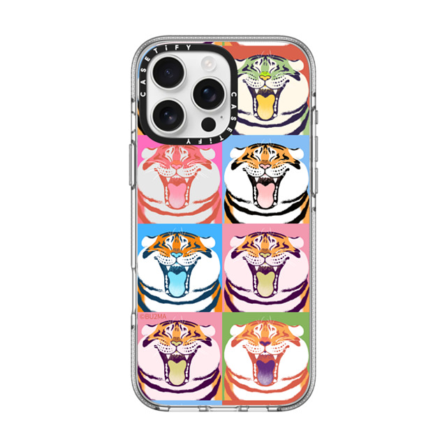 Bu2Ma x CASETiFY iPhone 16 Pro Max Case Tiger,Animal クリア クリア ケース MagSafe対応 Flavor Alexander The Fat Tiger BY BU2MA Mother's Day Bu2Ma x CASETiFY iPhone 16 Pro Max Case Tiger,Animal クリア クリア ケース MagSafe対応 Flavor Alexander The Fat Tiger BY BU2MA Mother's Day