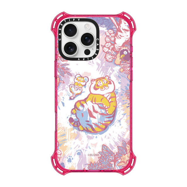 Bu2Ma x CASETiFY iPhone 16 Pro Max Case プリムローズ ピンク バウンスケース Father And Son Midday Rest BY BU2MA Bu2Ma x CASETiFY iPhone 16 Pro Max Case プリムローズ ピンク バウンスケース Father And Son Midday Rest BY BU2MA
