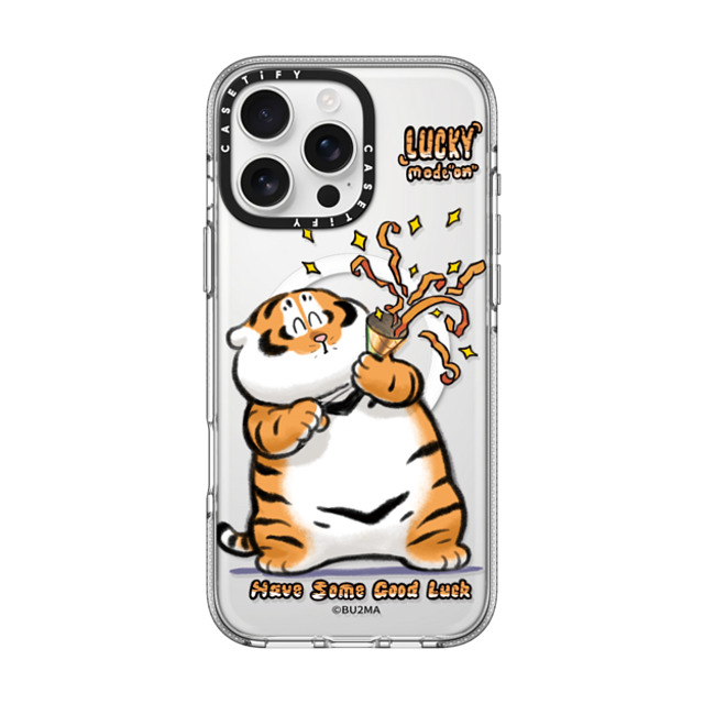 Bu2Ma x CASETiFY iPhone 16 Pro Max ケース クリア クリア ケース MagSafe対応 Lucky mode on Father's Day Bu2Ma x CASETiFY iPhone 16 Pro Max ケース クリア クリア ケース MagSafe対応 Lucky mode on Father's Day