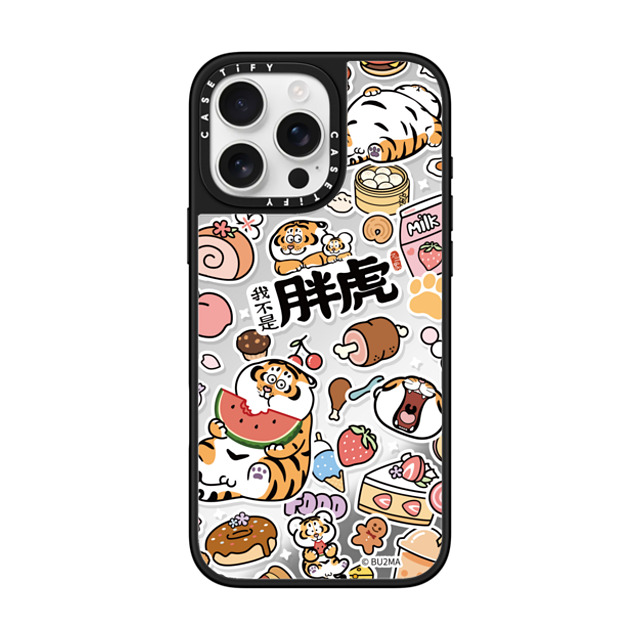 Bu2Ma x CASETiFY iPhone 16 Pro Max Case Silver on Black ミラーケース MagSafe対応 Stuffing Up Father's Day Bu2Ma x CASETiFY iPhone 16 Pro Max Case Silver on Black ミラーケース MagSafe対応 Stuffing Up Father's Day
