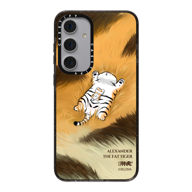 Bu2Ma x CASETiFY Galaxy S24+ ケース Tiger,Animal ブラック マグネット式 インパクトケース Father And Son Afternoon Nap BY BU2MA Halloween Bu2Ma x CASETiFY Galaxy S24+ ケース Tiger,Animal ブラック マグネット式 インパクトケース Father And Son Afternoon Nap BY BU2MA Halloween