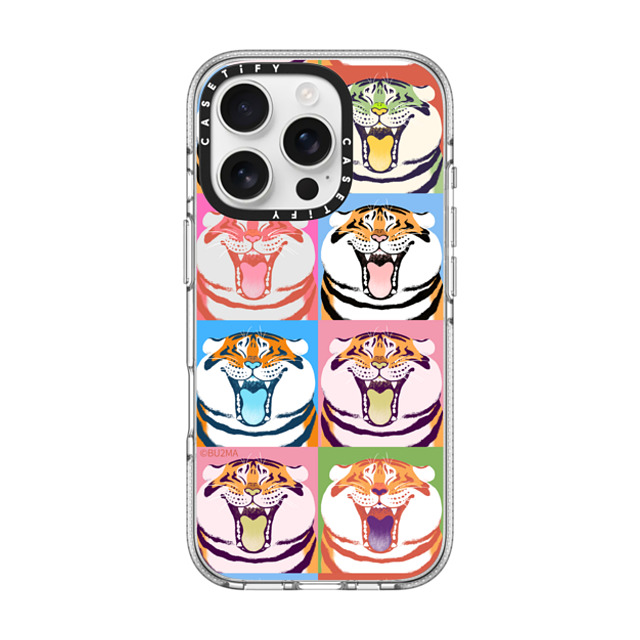Bu2Ma x CASETiFY iPhone 16 Pro ケース Tiger,Animal クリア クリア ケース MagSafe対応 Flavor Alexander The Fat Tiger BY BU2MA Father's Day Bu2Ma x CASETiFY iPhone 16 Pro ケース Tiger,Animal クリア クリア ケース MagSafe対応 Flavor Alexander The Fat Tiger BY BU2MA Father's Day