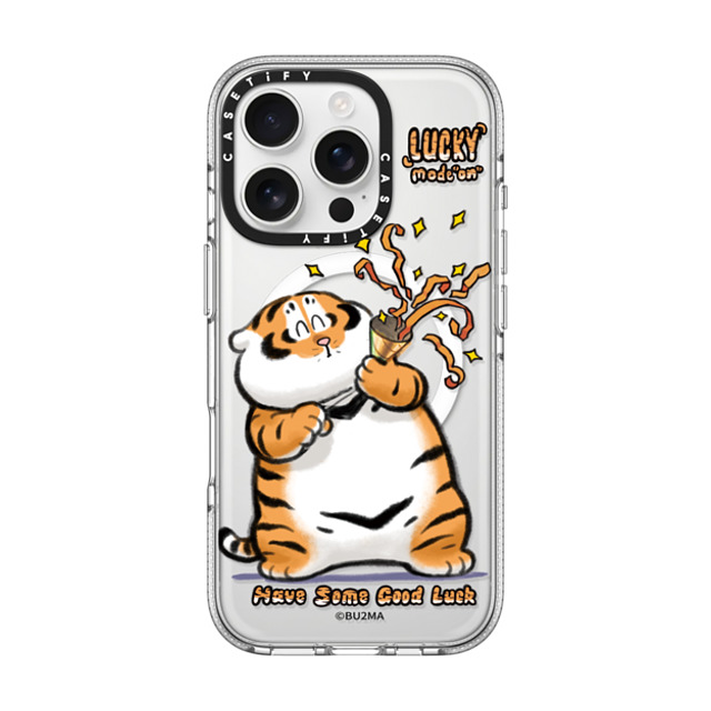 Bu2Ma x CASETiFY iPhone 16 Pro ケース クリア クリア ケース MagSafe対応 Lucky mode on Back to School Bu2Ma x CASETiFY iPhone 16 Pro ケース クリア クリア ケース MagSafe対応 Lucky mode on Back to School