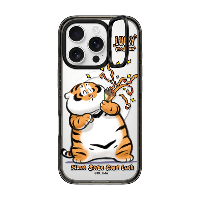 Bu2Ma x CASETiFY iPhone 16 Pro Case Black インパクトリングスタンドケース MagSafe対応 Lucky mode on Father's Day Bu2Ma x CASETiFY iPhone 16 Pro Case Black インパクトリングスタンドケース MagSafe対応 Lucky mode on Father's Day