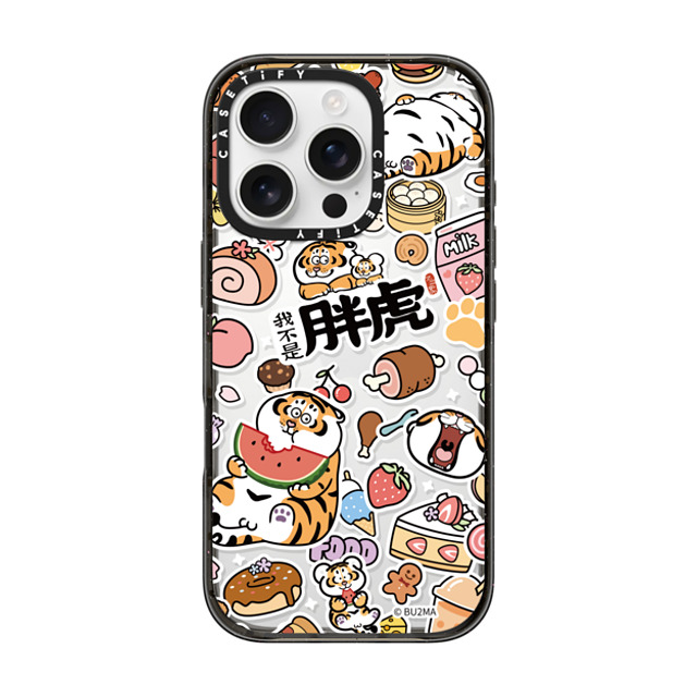 Bu2Ma x CASETiFY iPhone 16 Pro Case Black インパクトケース Stuffing Up Mother's Day Bu2Ma x CASETiFY iPhone 16 Pro Case Black インパクトケース Stuffing Up Mother's Day