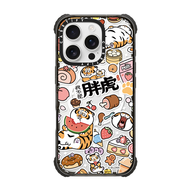 Bu2Ma x CASETiFY iPhone 16 Pro ケース ブラック ウルトラ インパクトケース MagSafe 対応 Stuffing Up Father's Day Bu2Ma x CASETiFY iPhone 16 Pro ケース ブラック ウルトラ インパクトケース MagSafe 対応 Stuffing Up Father's Day