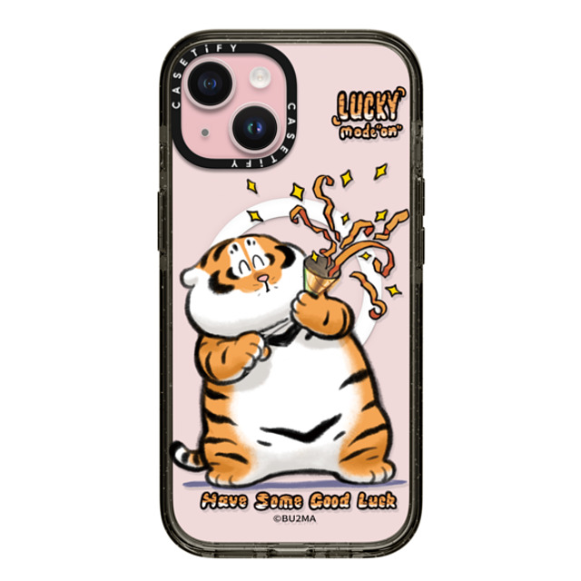 Bu2Ma x CASETiFY iPhone 15 ケース ブラック インパクトケース MagSafe対応 Lucky mode on Back to School Bu2Ma x CASETiFY iPhone 15 ケース ブラック インパクトケース MagSafe対応 Lucky mode on Back to School