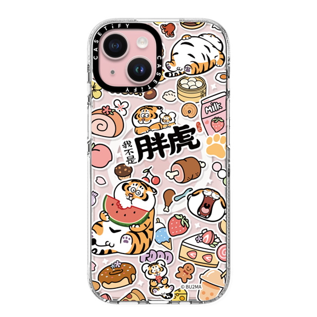 Bu2Ma x CASETiFY iPhone 15 ケース クリア クリア ケース MagSafe対応 Stuffing Up Mother's Day Bu2Ma x CASETiFY iPhone 15 ケース クリア クリア ケース MagSafe対応 Stuffing Up Mother's Day