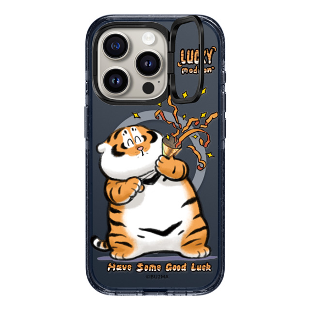 Bu2Ma x CASETiFY iPhone 15 Pro ケース Classic Blue インパクトリングスタンドケース MagSafe対応 Lucky mode on Father's Day Bu2Ma x CASETiFY iPhone 15 Pro ケース Classic Blue インパクトリングスタンドケース MagSafe対応 Lucky mode on Father's Day