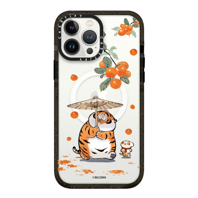 Bu2Ma x CASETiFY iPhone 13 Pro Max ケース Tiger,Cartoon ブラック インパクトケース MagSafe対応 Everything Goes as Wished by bu2ma Back to School Bu2Ma x CASETiFY iPhone 13 Pro Max ケース Tiger,Cartoon ブラック インパクトケース MagSafe対応 Everything Goes as Wished by bu2ma Back to School