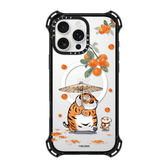 Bu2Ma x CASETiFY iPhone 16 Pro Max ケース ブラック バウンスケース Everything Goes as Wished by bu2ma