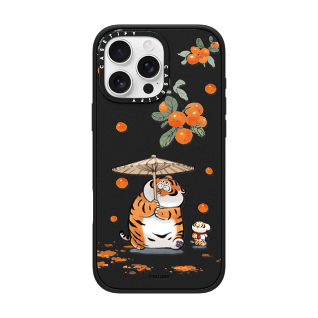 Bu2Ma x CASETiFY iPhone 16 Pro Max ケース マットブラック インパクトケース MagSafe対応 Everything Goes as Wished by bu2ma