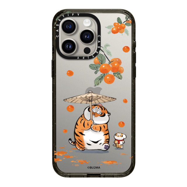 Bu2Ma x CASETiFY iPhone 15 Pro Max ケース ブラック インパクトケース Everything Goes as Wished by bu2ma