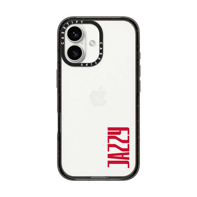 CASETiFY iPhone 16 Case Black Impact Case Custom Case - jazzy CASETiFY iPhone 16 Case Black Impact Case Custom Case - jazzy