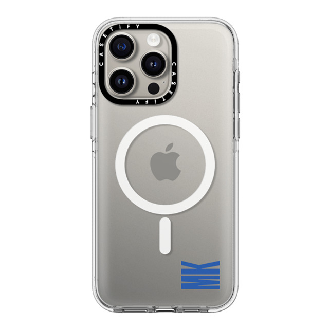 CASETiFY iPhone 15 Pro Max Case Clear Clear Case MagSafe Compatible Custom Case - mk CASETiFY iPhone 15 Pro Max Case Clear Clear Case MagSafe Compatible Custom Case - mk