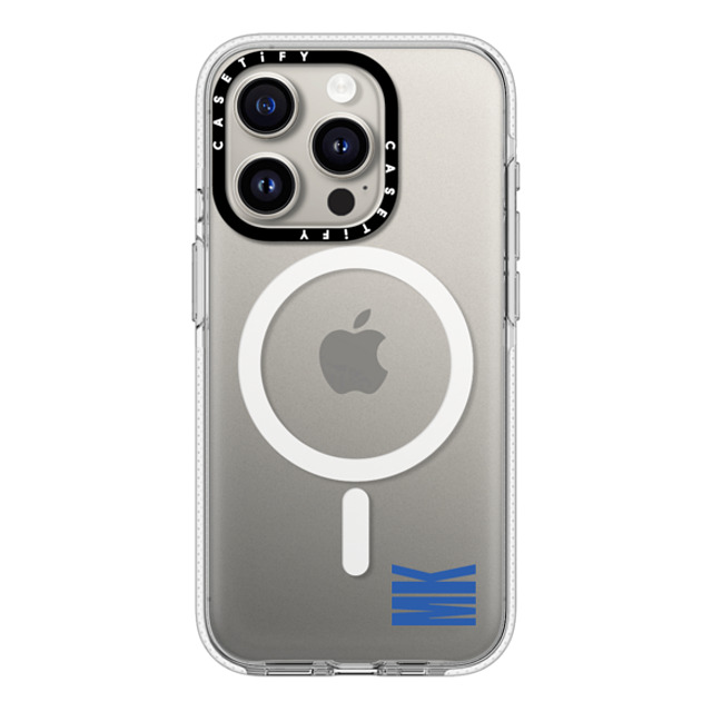 CASETiFY iPhone 15 Pro Case Clear Clear Case MagSafe Compatible Custom Case - mk CASETiFY iPhone 15 Pro Case Clear Clear Case MagSafe Compatible Custom Case - mk