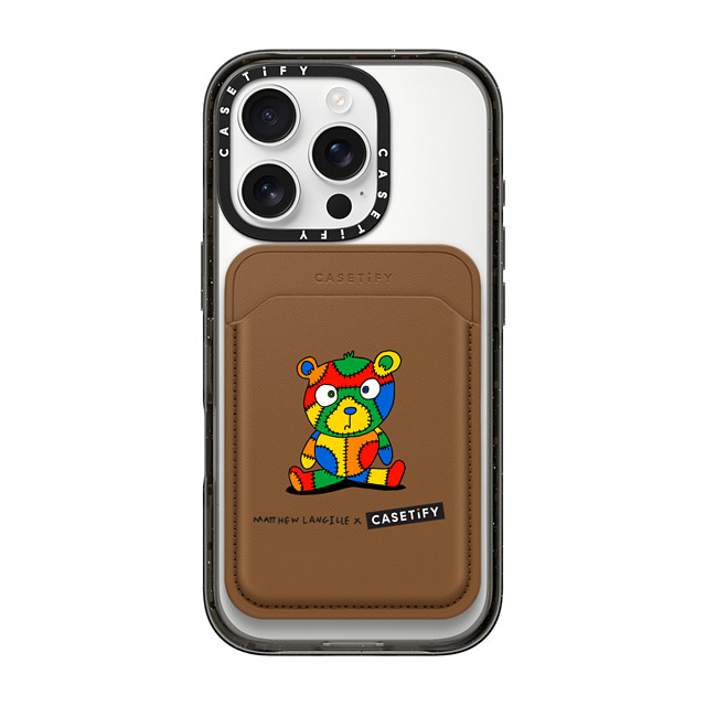 Matthew Langille x CASETiFY MagSafe ウォレット Animal,Cartoon Tan/Blue Snappy BioVeg MagSafe ウォレット Stitches the Bear by Matthew Langille Mother's Day Matthew Langille x CASETiFY MagSafe ウォレット Animal,Cartoon Tan/Blue Snappy BioVeg MagSafe ウォレット Stitches the Bear by Matthew Langille Mother's Day