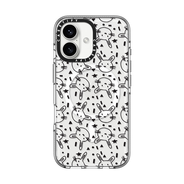 Matthew Langille x CASETiFY iPhone 16 Case Bunny,Animal Clear Clear Case MagSafe Compatible Bunnies by Matthew Langille Mother's Day Matthew Langille x CASETiFY iPhone 16 Case Bunny,Animal Clear Clear Case MagSafe Compatible Bunnies by Matthew Langille Mother's Day