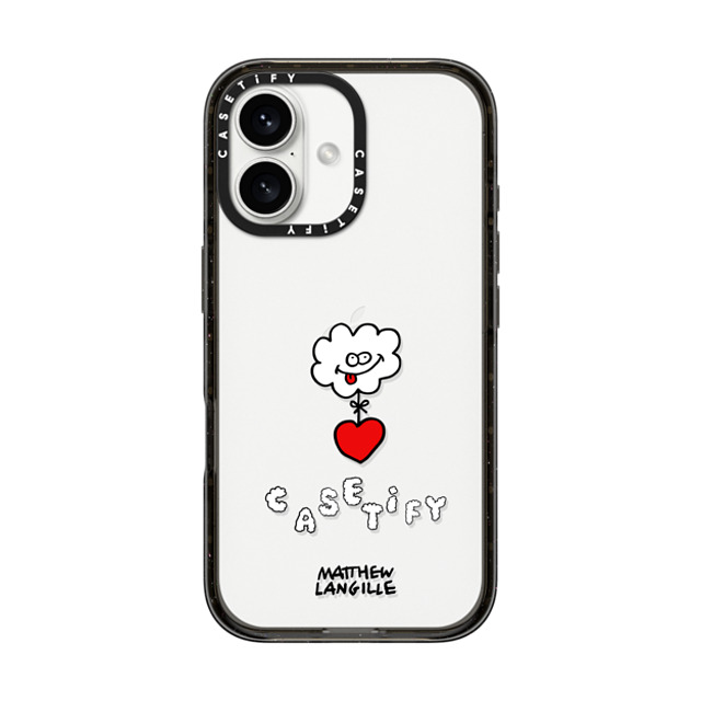 Matthew Langille x CASETiFY iPhone 16 Case Pop Art ブラック インパクトケース Cloud Mother's Day Matthew Langille x CASETiFY iPhone 16 Case Pop Art ブラック インパクトケース Cloud Mother's Day