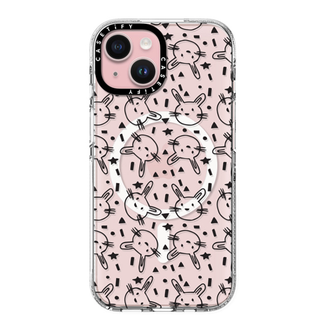 Matthew Langille x CASETiFY iPhone 15 Case Bunny,Animal Clear Clear Case MagSafe Compatible Bunnies by Matthew Langille Mother's Day Matthew Langille x CASETiFY iPhone 15 Case Bunny,Animal Clear Clear Case MagSafe Compatible Bunnies by Matthew Langille Mother's Day
