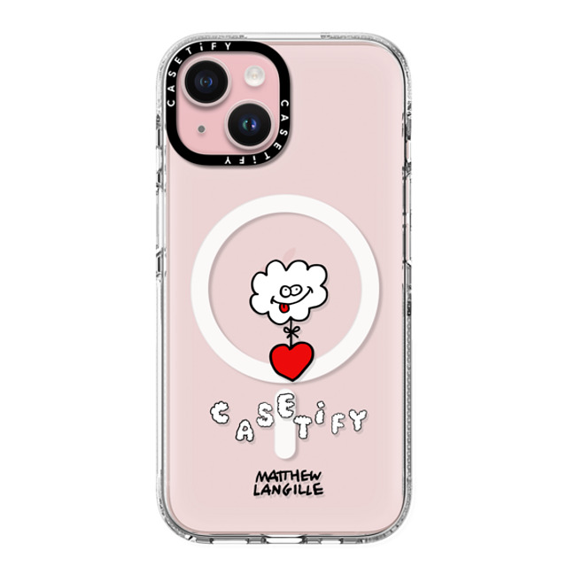 Matthew Langille x CASETiFY iPhone 15 Case Pop Art クリア クリア ケース MagSafe対応 Cloud Mother's Day Matthew Langille x CASETiFY iPhone 15 Case Pop Art クリア クリア ケース MagSafe対応 Cloud Mother's Day