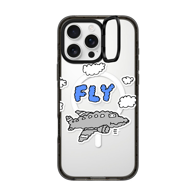 Matthew Langille x CASETiFY iPhone 16 Pro Max ケース Cartoon,Travel ブラック インパクトリングスタンドケース MagSafe対応 Fly by Matthew Langille Father's Day Matthew Langille x CASETiFY iPhone 16 Pro Max ケース Cartoon,Travel ブラック インパクトリングスタンドケース MagSafe対応 Fly by Matthew Langille Father's Day