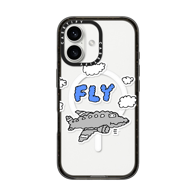 Matthew Langille x CASETiFY iPhone 16 Case Cartoon,Travel Black Impact Case MagSafe Compatible Fly by Matthew Langille Father's Day Matthew Langille x CASETiFY iPhone 16 Case Cartoon,Travel Black Impact Case MagSafe Compatible Fly by Matthew Langille Father's Day