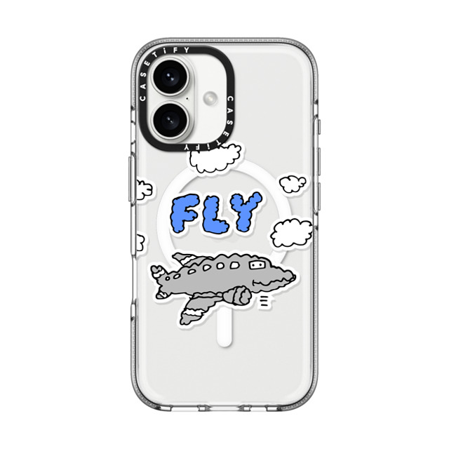 Matthew Langille x CASETiFY iPhone 16 ケース Cartoon,Travel クリア クリア ケース MagSafe対応 Fly by Matthew Langille Father's Day Matthew Langille x CASETiFY iPhone 16 ケース Cartoon,Travel クリア クリア ケース MagSafe対応 Fly by Matthew Langille Father's Day