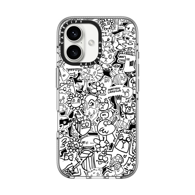 Matthew Langille x CASETiFY iPhone 16 ケース Pop Art クリア クリア ケース MagSafe対応 Collage Mother's Day Matthew Langille x CASETiFY iPhone 16 ケース Pop Art クリア クリア ケース MagSafe対応 Collage Mother's Day