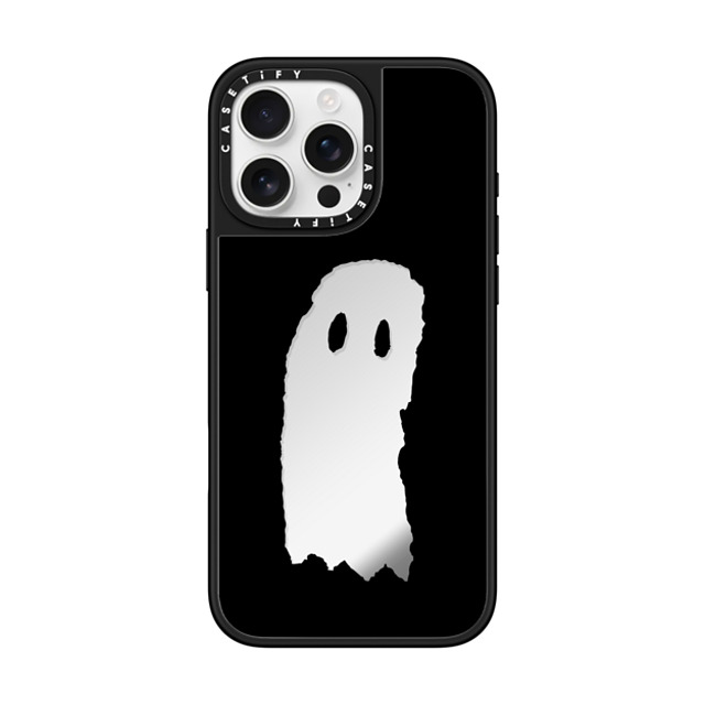 Matthew Langille x CASETiFY iPhone 16 Pro Max ケース Skull,Cartoon Silver on Black ミラーケース MagSafe対応 Ghost by Matthew Langille Back to School Matthew Langille x CASETiFY iPhone 16 Pro Max ケース Skull,Cartoon Silver on Black ミラーケース MagSafe対応 Ghost by Matthew Langille Back to School