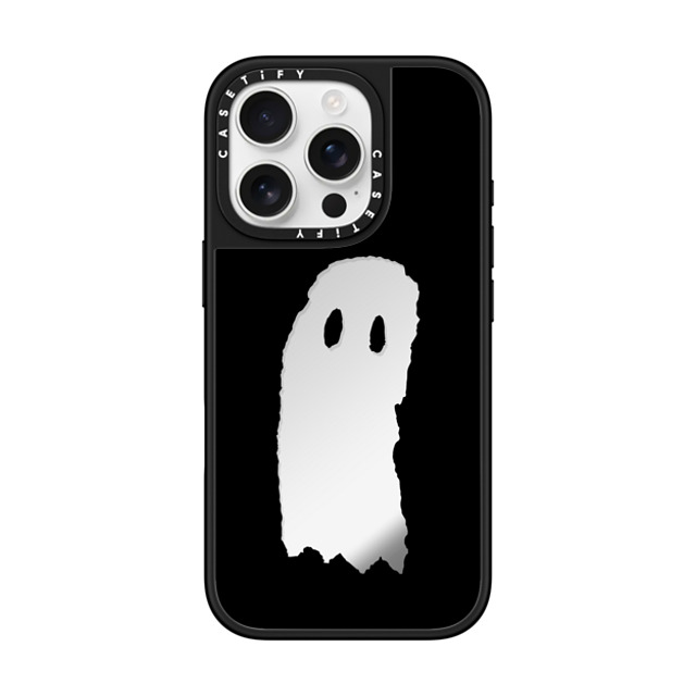 Matthew Langille x CASETiFY iPhone 16 Pro Case Skull,Cartoon Silver on Black ミラーケース MagSafe対応 Ghost by Matthew Langille Back to School Matthew Langille x CASETiFY iPhone 16 Pro Case Skull,Cartoon Silver on Black ミラーケース MagSafe対応 Ghost by Matthew Langille Back to School