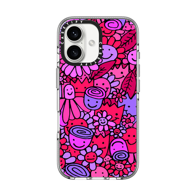 Matthew Langille x CASETiFY iPhone 16 ケース Sticker,Floral クリア クリア ケース MagSafe対応 2022 Floral by Matthew Langille Back to School Matthew Langille x CASETiFY iPhone 16 ケース Sticker,Floral クリア クリア ケース MagSafe対応 2022 Floral by Matthew Langille Back to School