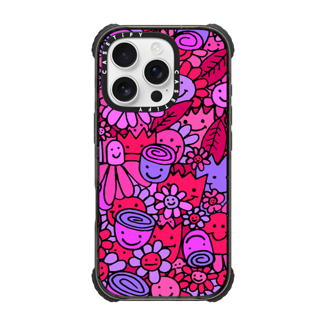 Matthew Langille x CASETiFY iPhone 16 Pro Case Sticker,Floral Black ウルトラ インパクトケース MagSafe 対応 2022 Floral by Matthew Langille Back to School Matthew Langille x CASETiFY iPhone 16 Pro Case Sticker,Floral Black ウルトラ インパクトケース MagSafe 対応 2022 Floral by Matthew Langille Back to School