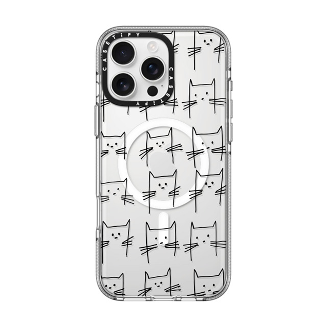 Matthew Langille x CASETiFY iPhone 16 Pro Max ケース Cat,Animal クリア クリア ケース MagSafe対応 Kittens by Matthew Langille Father's Day Matthew Langille x CASETiFY iPhone 16 Pro Max ケース Cat,Animal クリア クリア ケース MagSafe対応 Kittens by Matthew Langille Father's Day