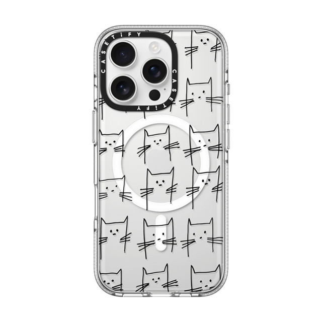 Matthew Langille x CASETiFY iPhone 16 Pro ケース Cat,Animal クリア クリア ケース MagSafe対応 Kittens by Matthew Langille Father's Day Matthew Langille x CASETiFY iPhone 16 Pro ケース Cat,Animal クリア クリア ケース MagSafe対応 Kittens by Matthew Langille Father's Day