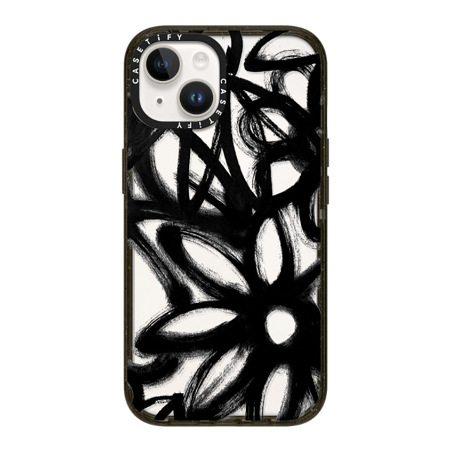 Matthew Langille x CASETiFY iPhone 14 ケース ブラック インパクトケース INK by Matthew Langille