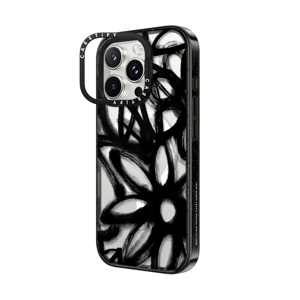 Impact Ring Stand iPhone 16 Pro Max Case MagSafe Compatible - INK by Matthew Langille