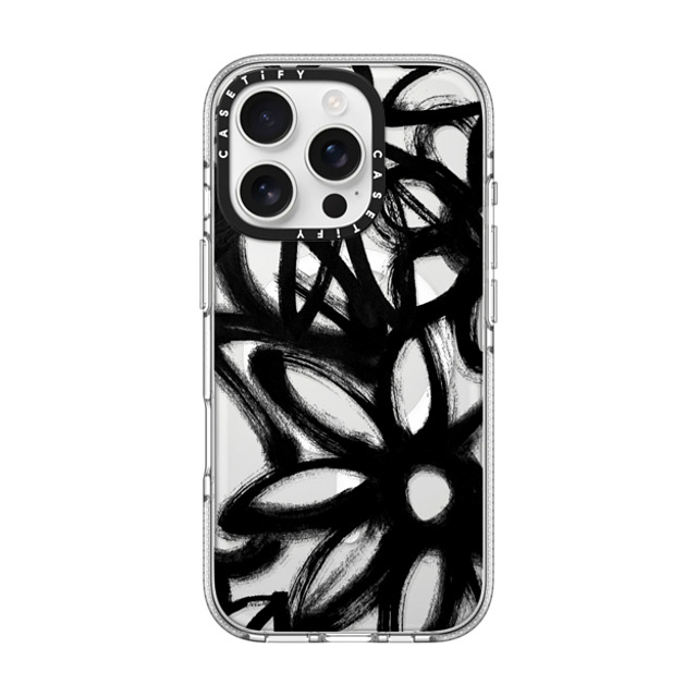 Matthew Langille x CASETiFY iPhone 16 Pro ケース クリア クリア ケース MagSafe対応 INK by Matthew Langille