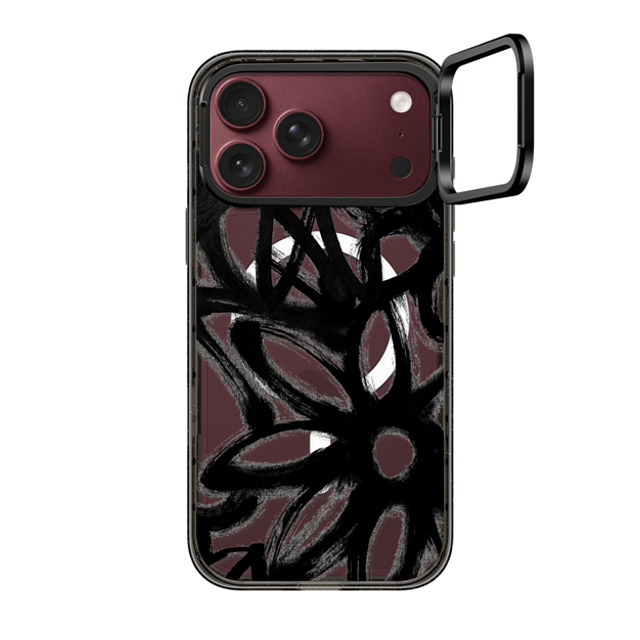 Matthew Langille x CASETiFY iPhone 18 Pro Max �P�[�X Floral �u���b�N �C���p�N�g�����O�X�^���h�P�[�X MagSafe�Ή� INK by Matthew Langille
