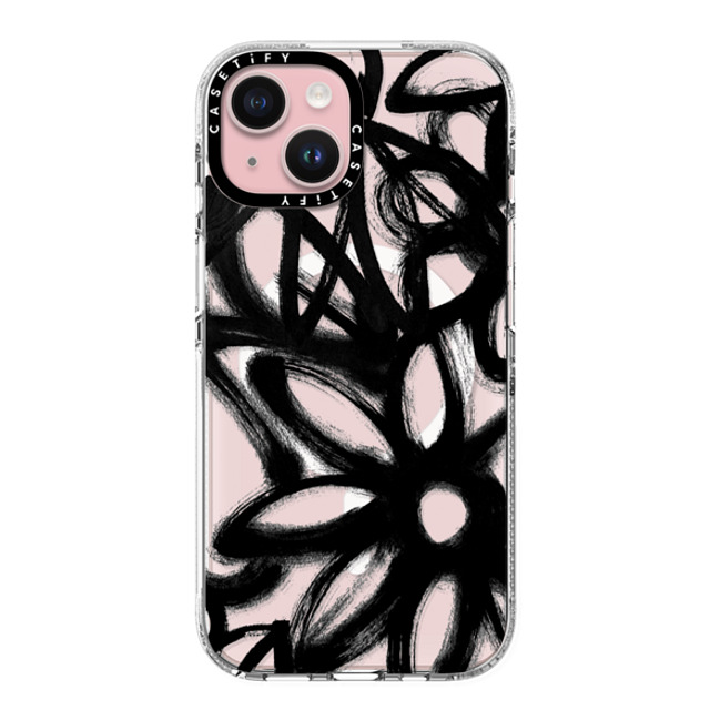 Matthew Langille x CASETiFY iPhone 15 ケース クリア クリア ケース MagSafe対応 INK by Matthew Langille