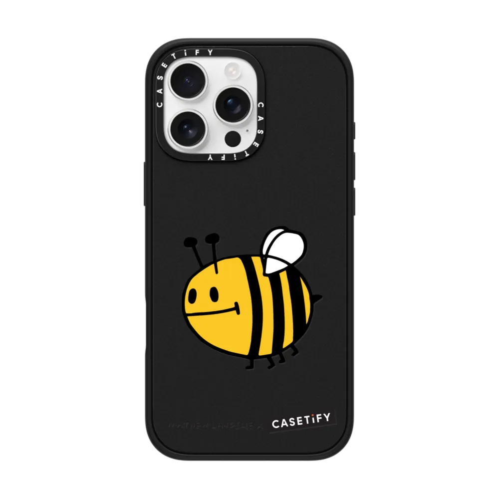 Impact iPhone 16 Pro Max Case MagSafe Compatible - Bee by Matthew Langille